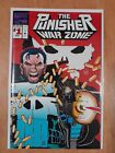 Punisher War Zone # (1992) John Romita Jr Die-Cut Wraparound Cover