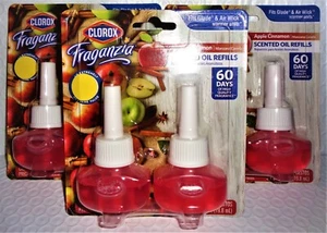 Clorox Duftöl Lufterfrischer 2 Stück Nachfüllpackungen, Menge 1 bis 3 (2x0,67 Oz) /Apfel # - Bild 1 von 4