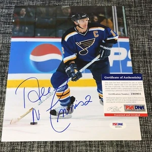 AL MACINNIS SIGNED AUTOGRAPH 8X10 PHOTO ST LOUIS BLUES HOCKEY HOF PSA/DNA COA - Picture 1 of 1