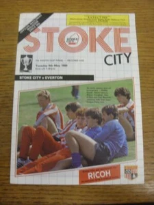 08/05/1984 FA Youth Cup Final: Stoke City Youth v Everton Youth . Footy Progs/B - Picture 1 of 1