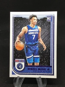 WENDELL MOORE JR 2022-23 HOOPS WINTER RC PURPLE FOIL SP #274 TWOLVES DUKE - Bild 1 von 2