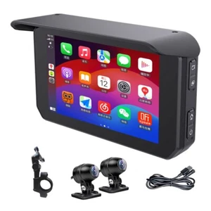 Cámara de tablero de motor GPS audio automático CarPlay inalámbrica para motocicleta 64 GB - Imagen 1 de 11