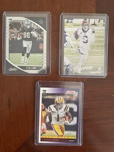 Joe Burrow, Ceedee Lamb, Ja’Marr Chase Rookie Cards - Picture 1 of 2