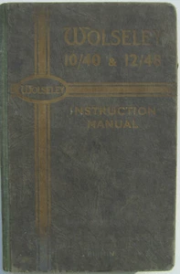 Wolseley 10/40 & 12/48 Series II 1936-1937 Original UK Factory Owner's Handbook - Picture 1 of 1
