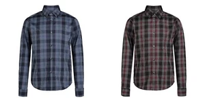 Boys Van Heusen $34 Long Sleeve Button-Up Tuck or Untuck Plaid Shirt L 14-16 NWT - Picture 1 of 8