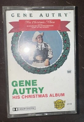 Vintage Gene Autry - His Christmas Album - Cassette Tape - Image 1 of 4