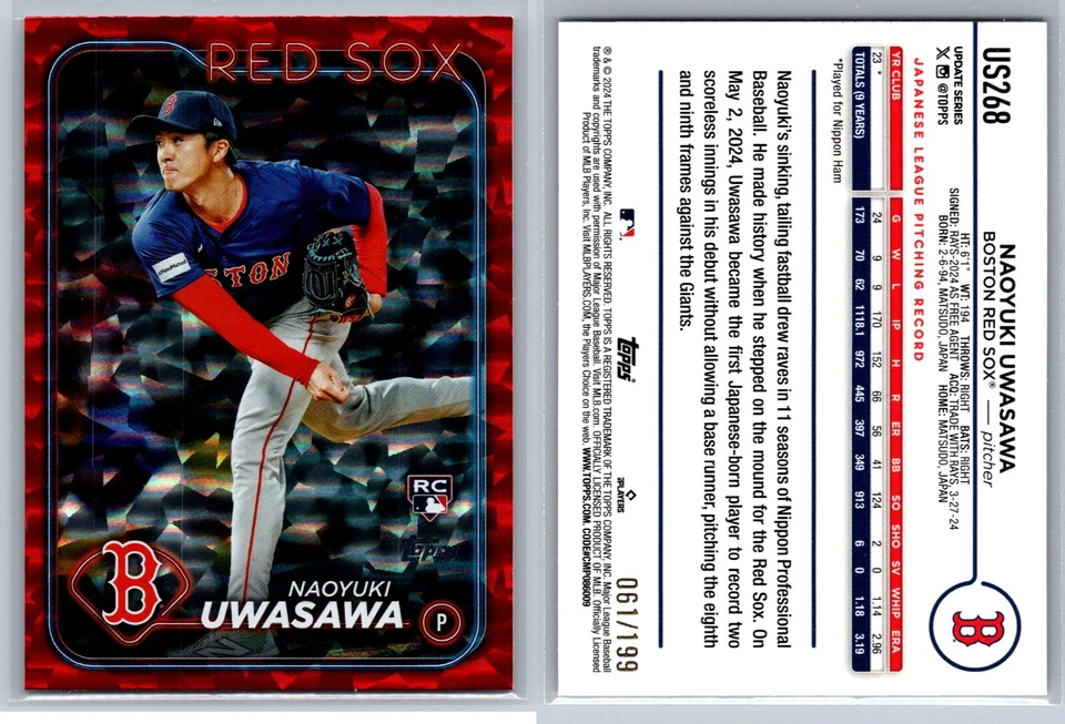 2024 Topps Update Series #'d PARALLELS Mother's Day, Independence etc. You Pick! - Image 1 of 1