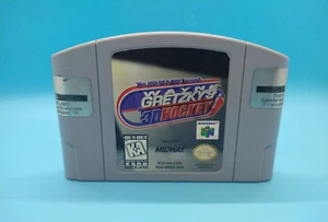 Wayne Gretzky's 3D Hockey (Nintendo 64, 1996) Videospiel Cartridge  - Bild 1 von 7