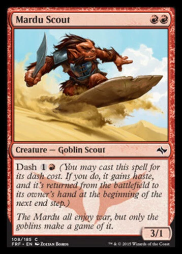 4 Mardu Scout ~ Near Mint Fate Reforged 4x x4 Playset MTG Magic UltimateMTG Red  - Image 1 of 1