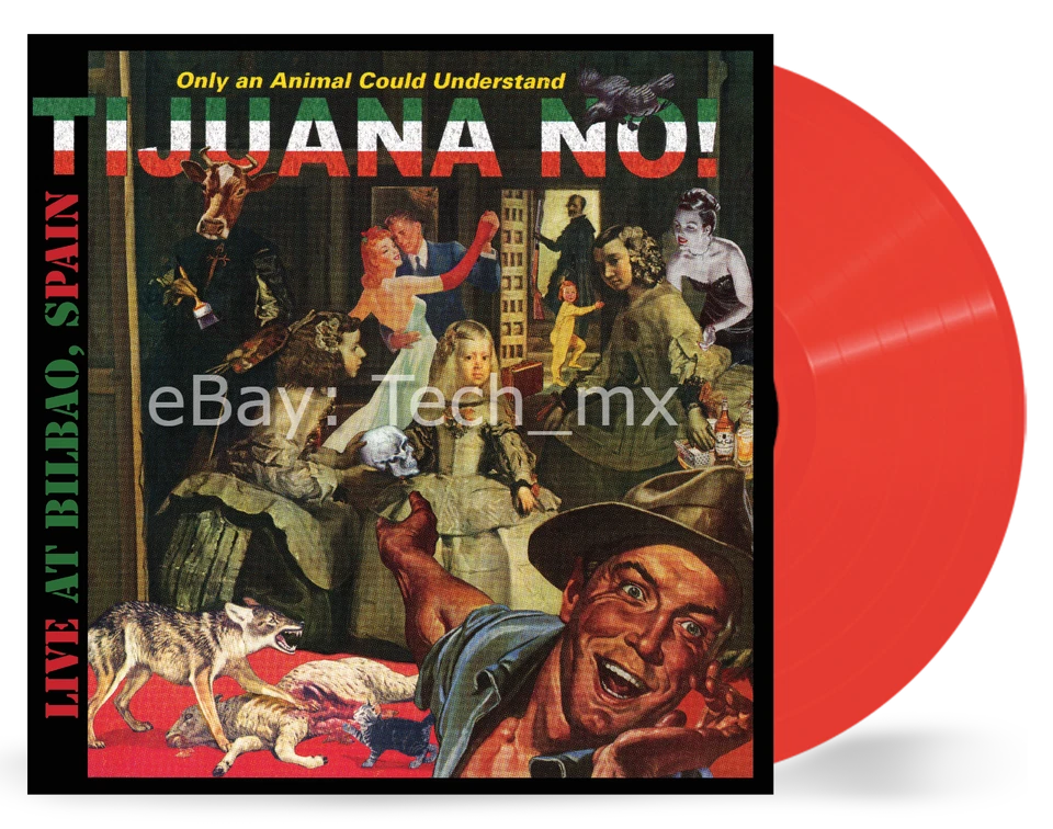 Tijuana No! - Live At Bilbao [Vinyl] [LP] [Color Rojo] Nuevo FREE USA Shipping - Image 1 of 1