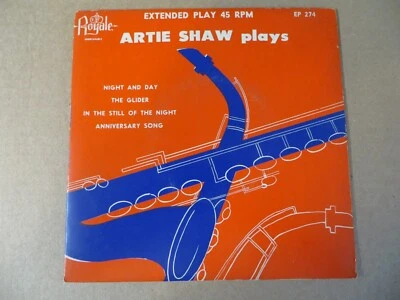 Artie Shaw – Artie Shaw Plays - Royale – EP274 7" 4-Song EP VG+/VG+ — 第 1/4 张图片