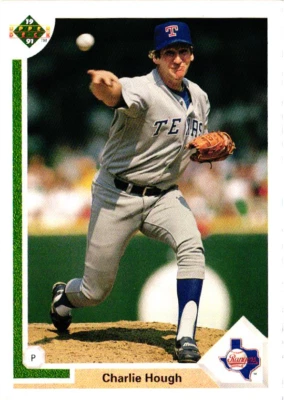 1991 Upper Deck - Charlie Hough #313 - Image 1 of 2