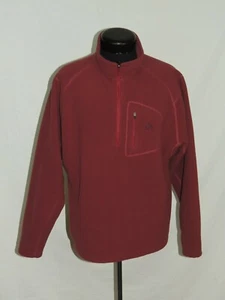Hombres Nike ACG 1/4 Cremallera Polar Chaqueta L Capa Base Sólido Cálido Pullover Granate Senderismo - Imagen 1 de 12