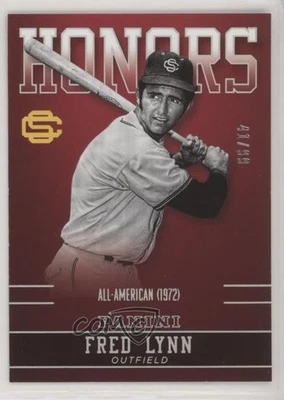 2015 Panini USC Trojans Honors Silver /99 Fred Lynn #FL-USC - Image 1 of 2