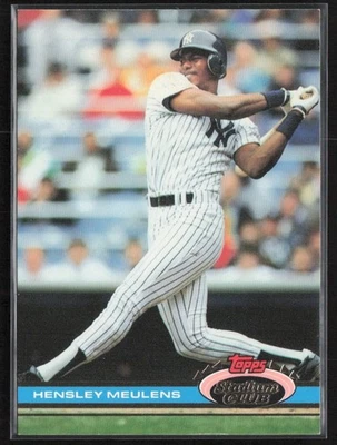 1991 Topps Stadium Club Hensley Meulens New York Yankees #503 - Image 1 of 2
