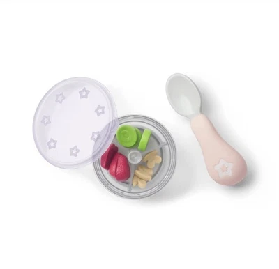 JUEGO DE TAZA Y CUCHARA SNACK American Girl Bitty Baby *NUEVO Foto 1 de 3