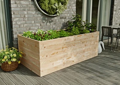 FINNIA-GARTENWELT Hochbeet Douglasie 200x100x72 cm