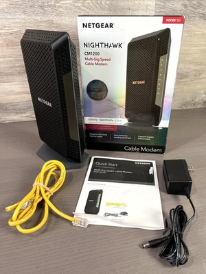 NETGEAR Nighthawk CM1200 Cable Modem - Image 1 of 4