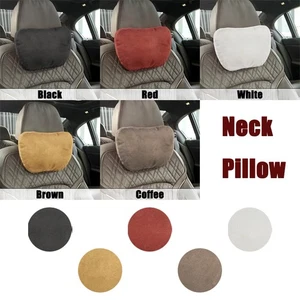2Pcs Car Headrest Neck Pillows Support Cushion Fashion For BMW X3 X5 X1 X2 X4 X6 - Picture 1 of 14