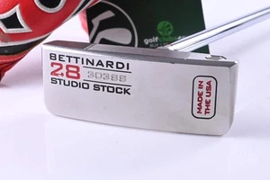 Bettinardi Studio Stock 2021 Silver/Red #28 Putter / 36 Inch - Picture 1 of 7