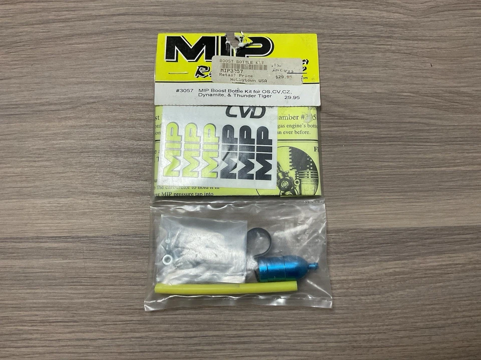 Vintage Mip  Boost 3057 Bottle Kit Rare Nos Os Cv Cz Rc10 Nitro Ds Rc10gt Rs4  - Image 1 of 2