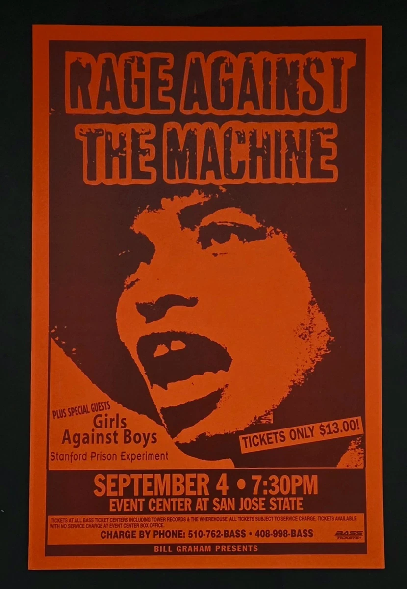 Rage Against the Machine Memorabilia for sale | eBay