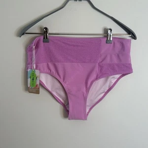 NWT Nani Women’s Large Lavendar Swimsuit Bottom Women’s Bikini Bottom Textured - Bild 1 von 9