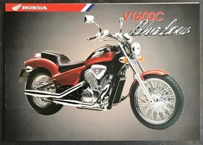 HONDA VT600C SHADOW MOTORCYCLE Sales Brochure AUG 1995 - Image 1 of 4