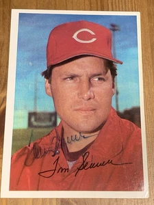 Tom Seaver Autograph SIGNED 1980 Topps Giant Glossy Jumbo Card Cincinnati Reds - Bild 1 von 3