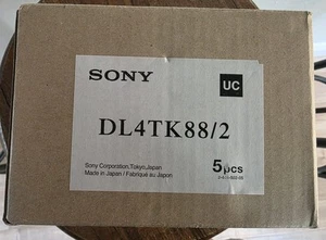 New Sony DL4TK88 5 Pack Of DLT Tape IV 1/2" Data Cartridge - Photo 1/2