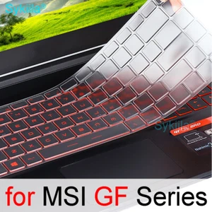 Keyboard Cover for MSI GF65 Thin GF63 GF75 Thin GF72 GF72VR GF62 GF62VR Silicone - Afbeelding 1 van 30
