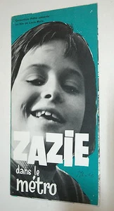PHILIPPE NOIRET ZAZIE DANS LE METRO 1960 RAYMOND QUENEAU RARE SYNOPSIS - Imagen 1 de 4