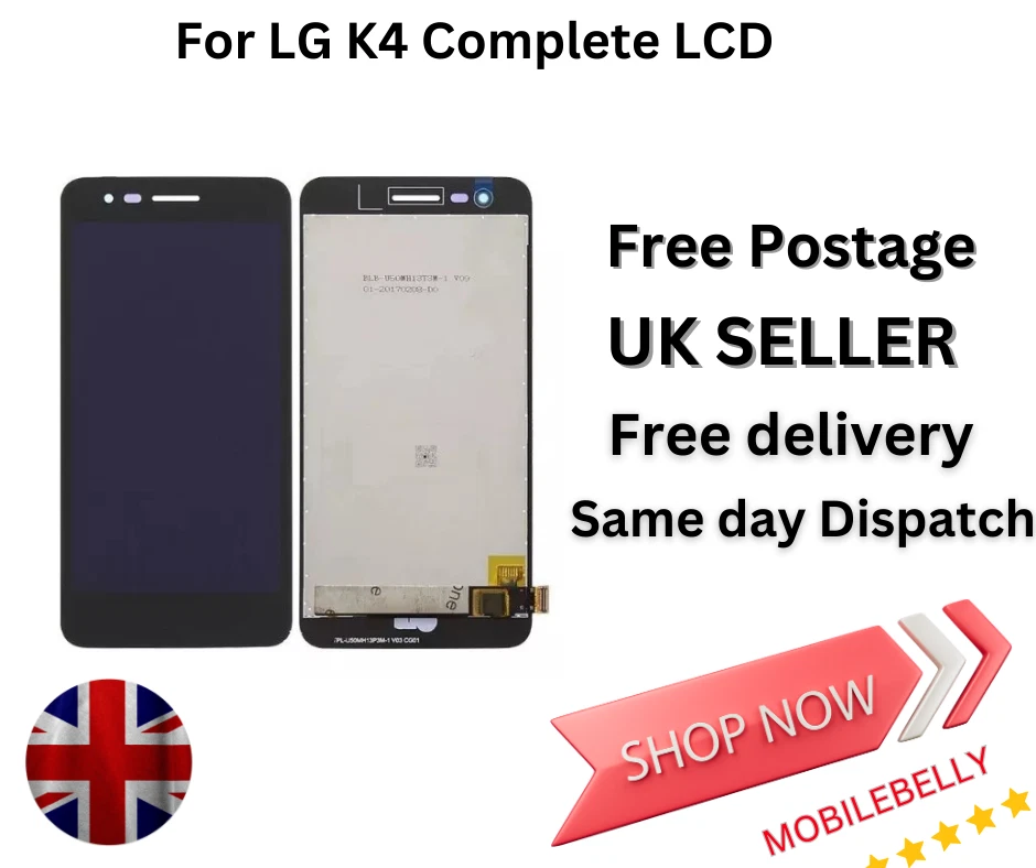 Pantalla LCD Completa Para LG K4 2017 Pantalla Táctil Digitalizador Conjunto - Stock Reino Unido Foto 1 de 1