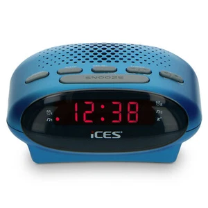 Ices ICR-210 Blue - FM Uhrenradio - Bild 1 von 8