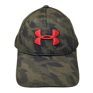 Under Armour eng anliegende Mütze Camouflage Large/XL gesticktes Logo Outdoor 6 Panel - Bild 1 von 8