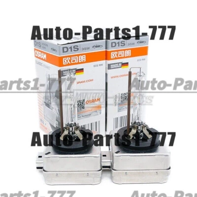 2X OSRAM Xenarc Classic Xenon Car Headlight Bulb D1S 66140CLC - Image 1 of 4