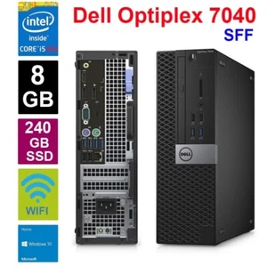 Dell OptiPlex 7040 (240 SSD, Intel Core i5-6500, 3.20GHz, 8GB RAM)AMD R5 430 GPU - Picture 1 of 4