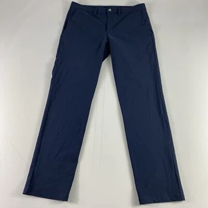 Pantalone chino CRZ Yoga Tech uomo 36x34 blu slim fit gamba dritta elasticizzato - Foto 1 di 9