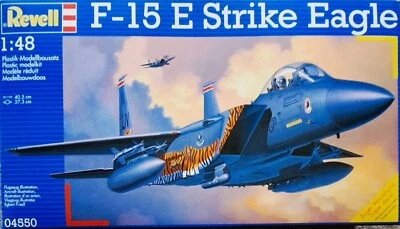 Revell F-15 E STRIKE EAGLE 1:48 Plastic Model kit New 04550 - Image 1 of 4