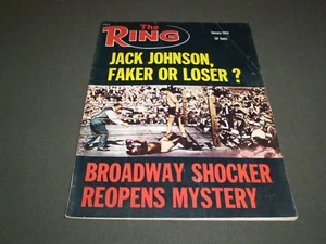 1969 JANUARY THE RING MAGAZINE - JACK JOHNSON - SP 5299 - Picture 1 of 2