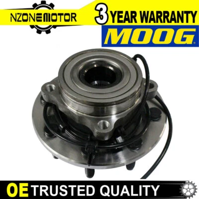 Conjunto de cojinete y buje de rueda delantera 4x4 MOOG para Dodge Ram 2500 3500 2000-2002 Foto 1 de 4