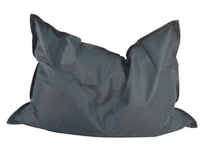 Outdoorfähiger Sitzsack anthrazit 100x140 Riesensitzsack Sitzkissen Bodenkissen - Bild 1 von 1