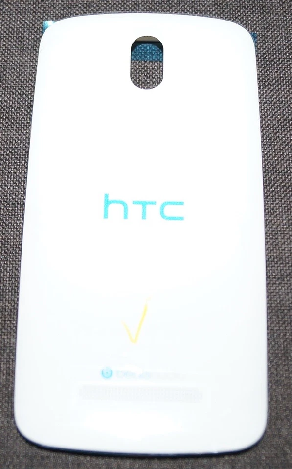 Original HTC Desire 500 Battery Cover Housing Back Cover Buttons Turquoise - Image 1 of 1