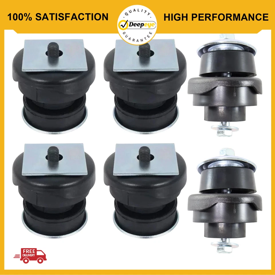 For 81-83 Chevrolet GMC Pickup Body Mounting Set Standard Cab Fleetside - Изображение 1 из 4