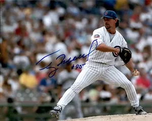 Terry Mulholland Signed 8X10 Photo - MLB All-Star Auto COA Chicago Cubs - Bild 1 von 1
