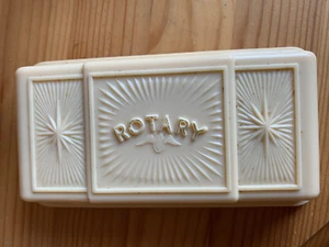 1930s Art Deco Bakelite Vintage Rotary Wristwatch Box - Picture 1 of 5