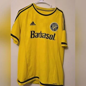 Men's Adidas MLS Columbus Crew Barbasol #28 Niko Hansen Signed Jersey, XL - Picture 1 of 6