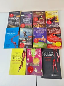 Charlaine Harris: A Southern Vampire 11 Book Lot Pre-owned AKA True Blood HBO - Imagen 1 de 5