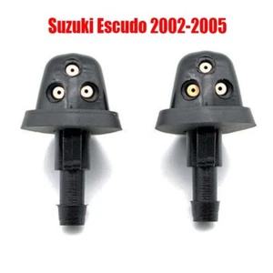 2Pcs Front Windshield Wiper Washer Hood Jet Sprayer Nozzle For Suzuki Escudo - Picture 1 of 9