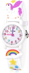 Girls Watch - 3D Cartoon Waterproof Toddler Watch, Gifts for Girls Age 2-8 Toys - Picture 1 of 20
